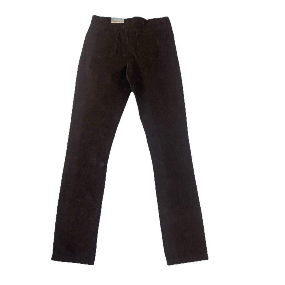 Class Club Corduroy Pants Boys 18 Brown Modern Fit Adjustable Waist NEW - Picture 2 of 14